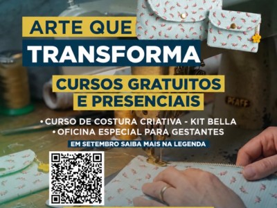 thumb_52724_400_300_0_0_crop Projeto Arte que Transforma oferece cursos gratuitos de qualificação em setembro